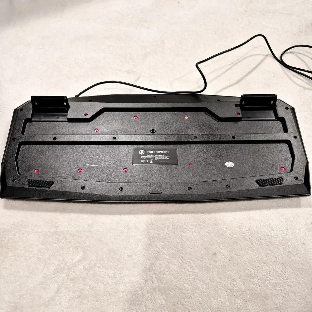 CyberPowerPC led gaming keyboard wired USB